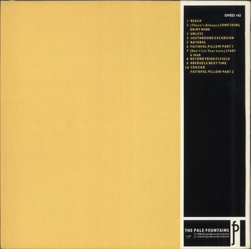 洋楽 The pale fountains Pacific streetUSV2274 The Pale Fountains – Pacific Street – Vinyl (LP, Album